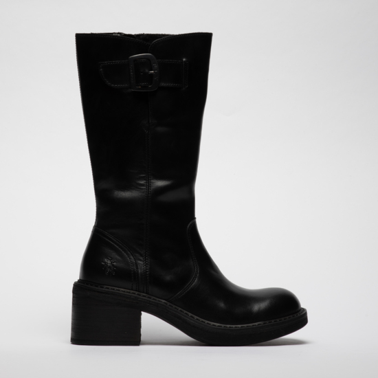 mid calf leather boots uk